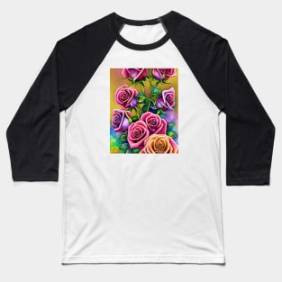 Fabulous Roses Baseball T-Shirt